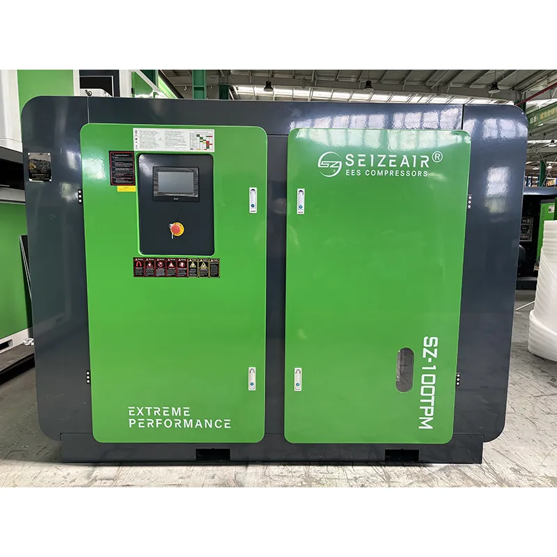 Dvostopenjski vijačni zračni kompresor 380 V Industrial PM VSD